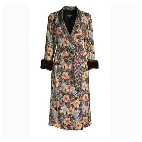 Le Superbe Hibiscus Robe Dress - Picture 2 of 10